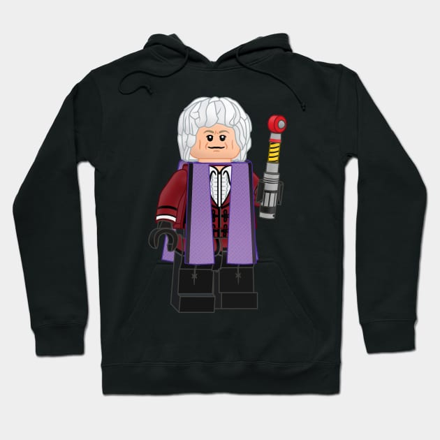 Lego Third Doctor Hoodie by ovofigures